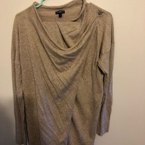 Tan Express cardigan